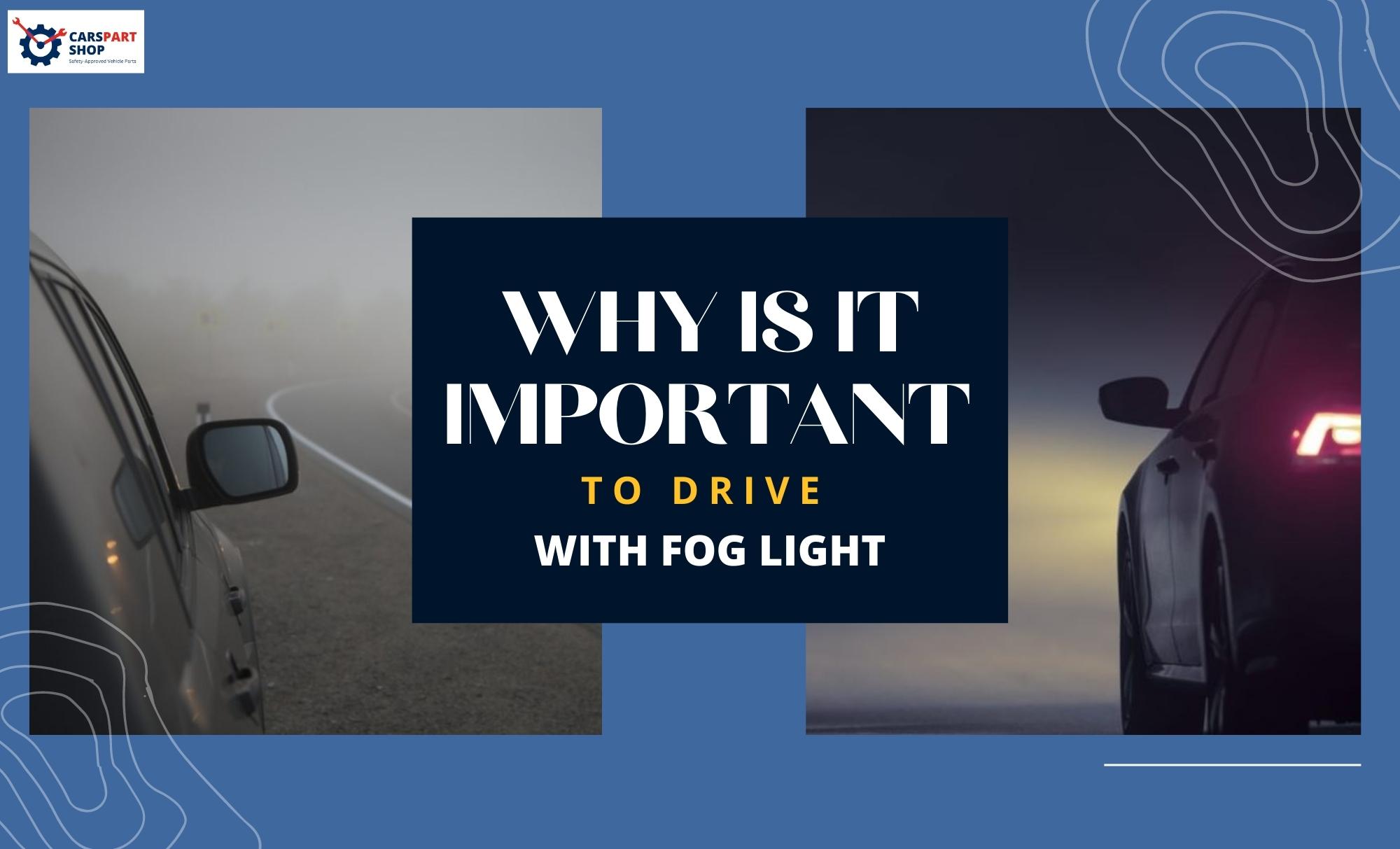driving with fog lights